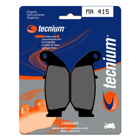 Plaquettes de frein TECNIUM route organique - MA415