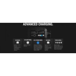 Chargeur de batterie intelligent montage avec pinces NOCO Genius2 6/12V 2A