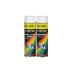 Peinture MOTIP Blanc brillant - Spray 500 ml