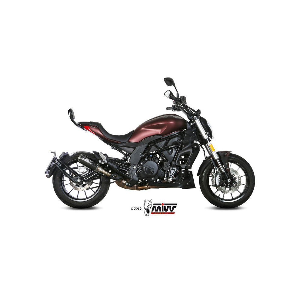 Silencieux MIVV MK3- Carbone Benelli 502C 19-23