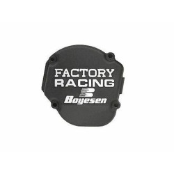 Couvercle d'allumage BOYESEN Factory Racing noir Yamaha YZ125