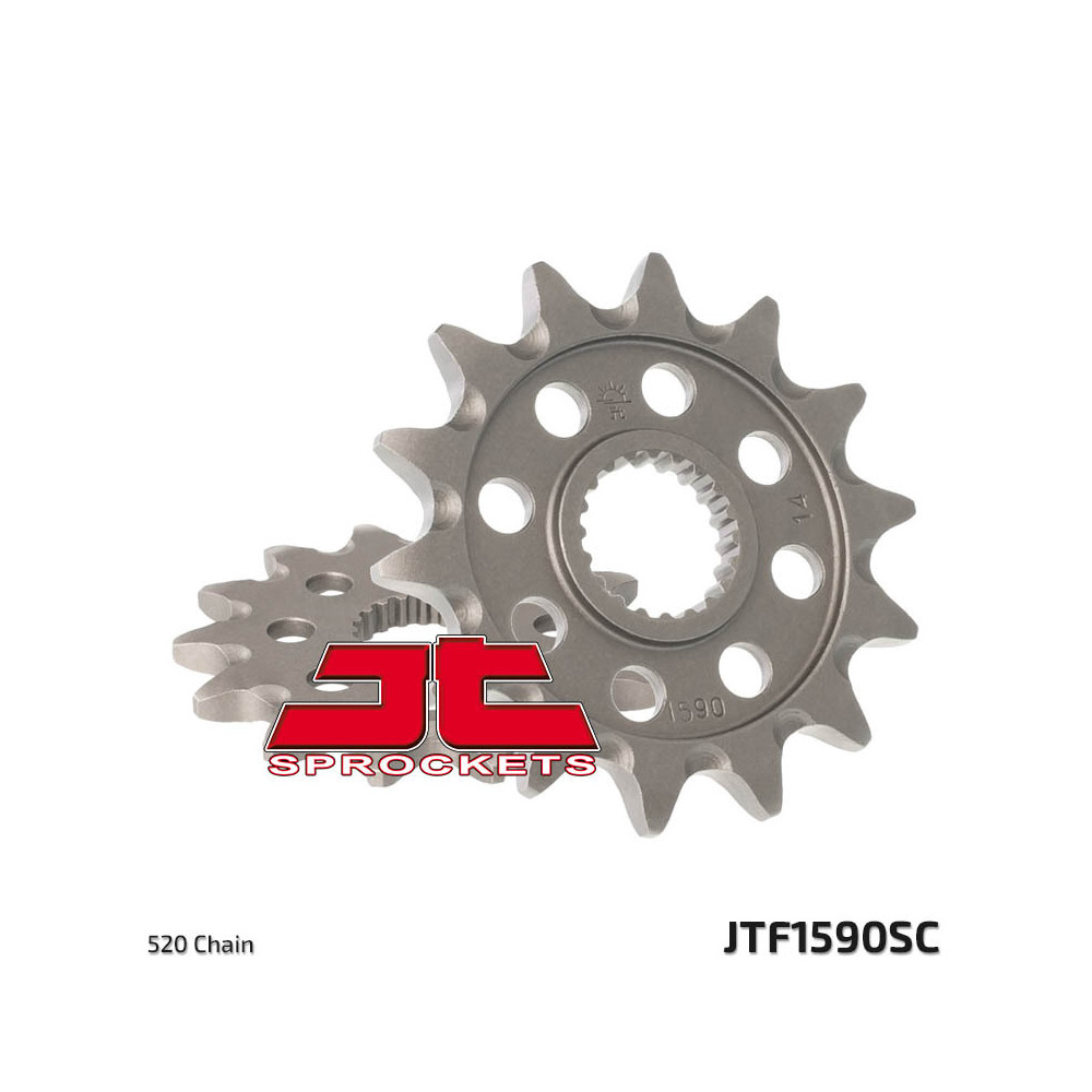 Pignon JT SPROCKETS acier anti-boue 1590 - 520