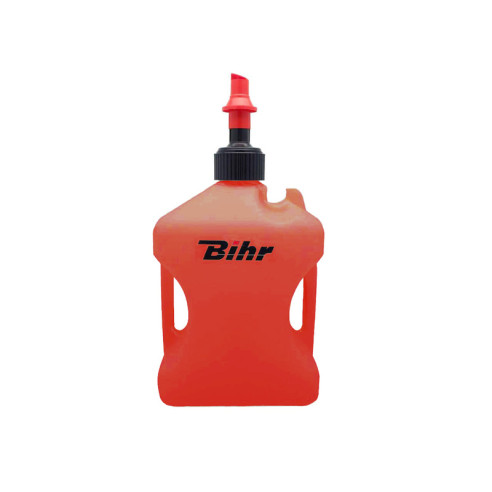 Bidon d'essence BIHR Home Track homologué TÜV rouge 10L