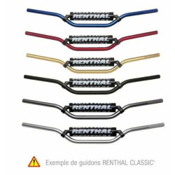 Guidon RENTHAL MX/Enduro 7/8" 693 Enduro