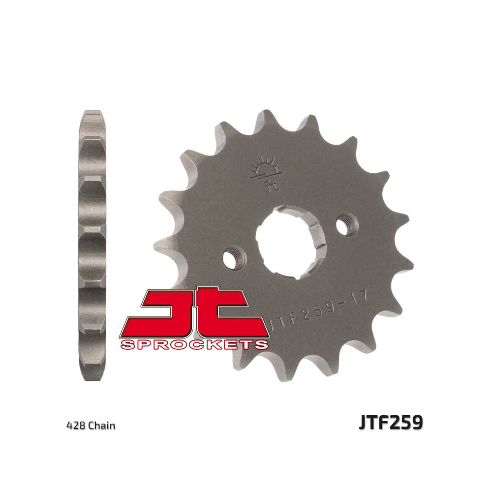 Pignon JT SPROCKETS acier standard 259 - 428