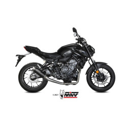 Ligne complète MIVV GP PRO Noir - Yamaha MT-07 2014-