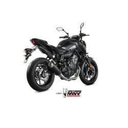 Ligne complète MIVV GP PRO Noir - Yamaha MT-07 2014-