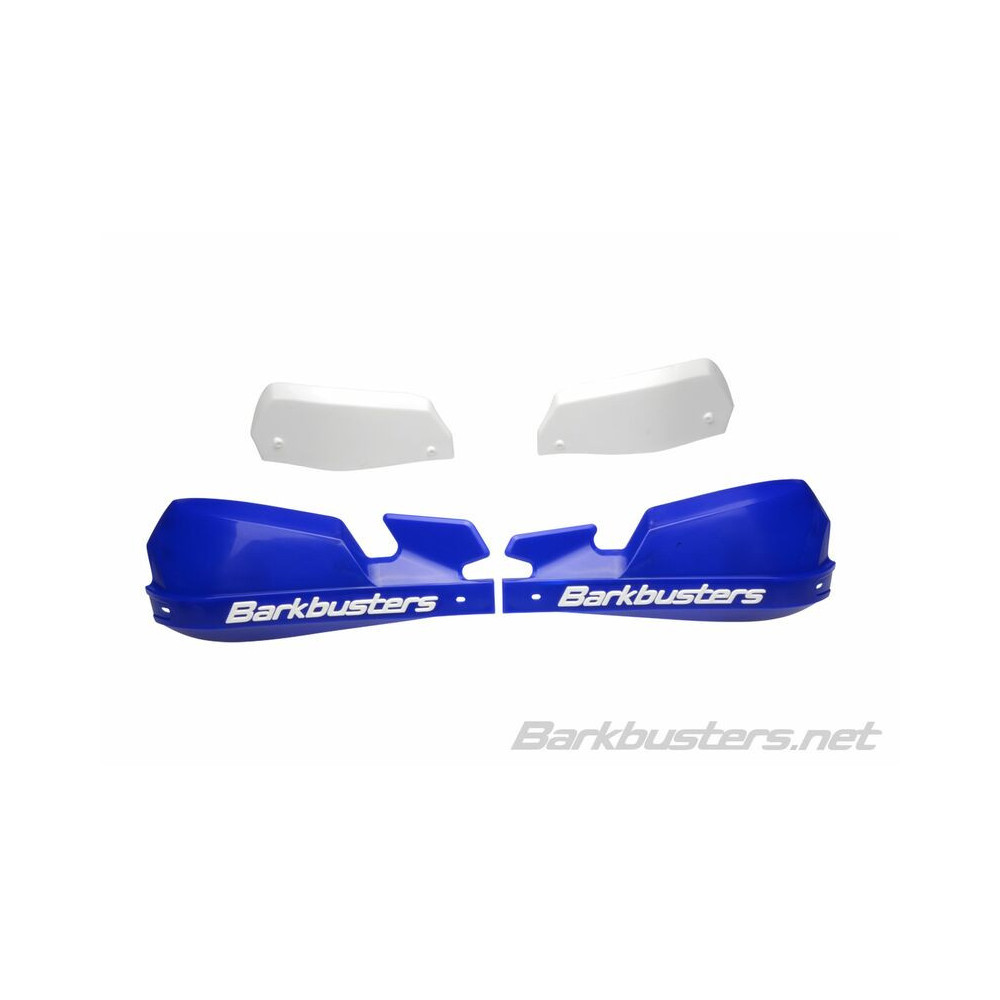 Coques de protège-mains BARKBUSTERS VPS MX bleu/déflecteur blanc