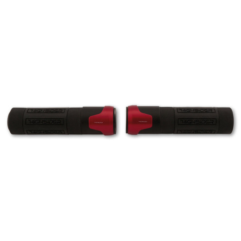 Revêtement HIGHSIDER Akron 7/8" (22,2 mm), 132 mm, rouge