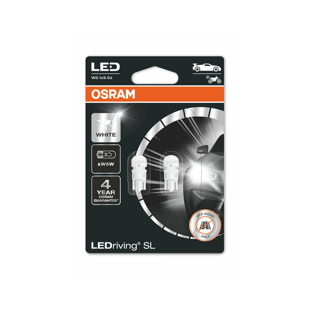 Ampoule OSRAM Retrofit LEDriving W5W 12V 0,8W