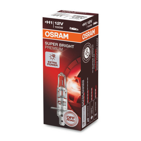 Ampoule OSRAM Super Bright H1 12V/55W - X1