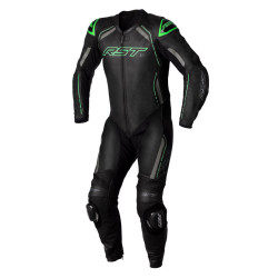 Combinaison RST S1 CE cuir - noir/gris/vert fluo taille S