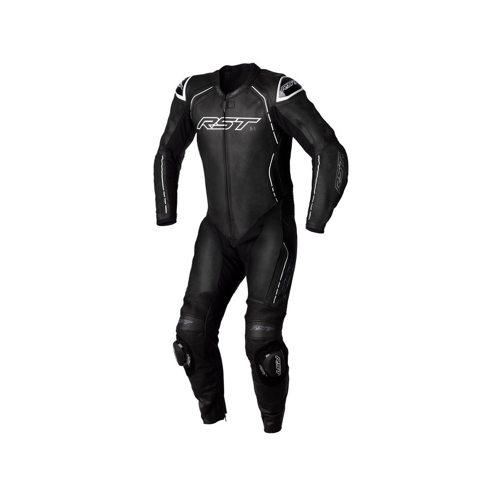 Combinaison RST S1 CE cuir - noir/noir/blanc taille XXL