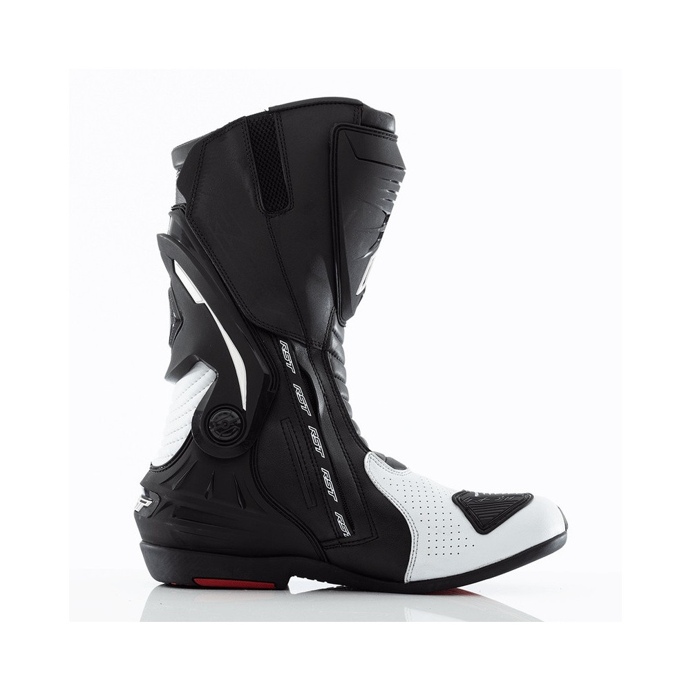 Bottes RST TracTech Evo 3 CE cuir - blanc taille 39