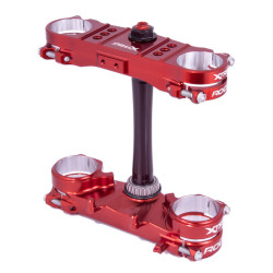 Té de fourche XTRIG Rocs Pro Offset 20-22 mm - rouge Honda CRF250R/450R