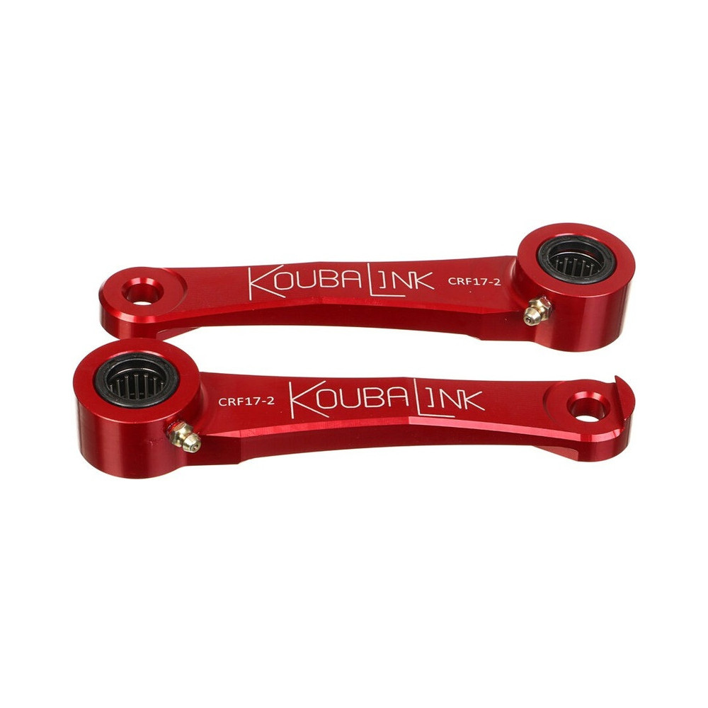 Kit de rabaissement de selle KOUBALINK (31.8 - 38.1 mm) rouge - Honda