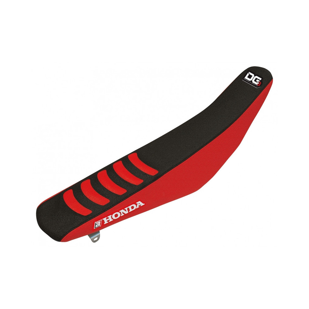 Housse de selle BLACKBIRD Double Grip 3 rouge/noir Honda CRF450R