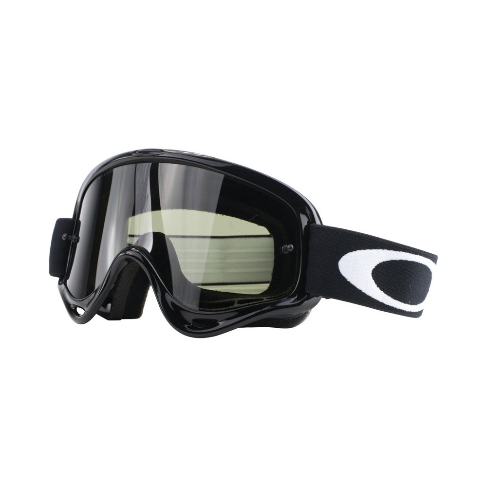 Masque OAKLEY XS O Frame MX Sand Jet Black écran Dark Grey + transparent