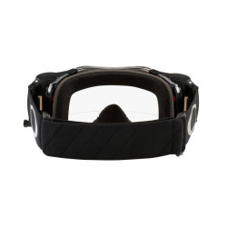 Masque OAKLEY Airbrake MX - Tuff Blocks Black Gunmetal écran Race-Ready Roll-Off clair