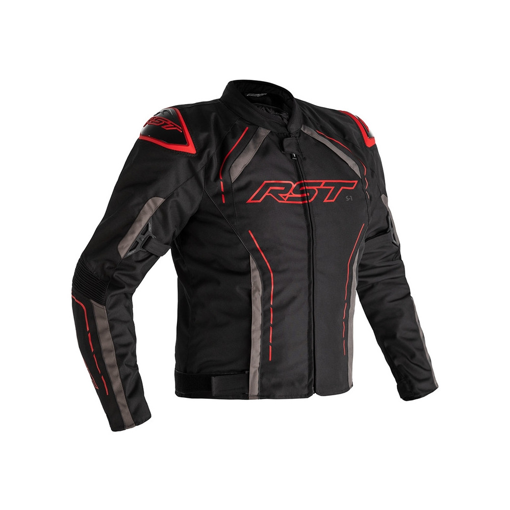 Veste RST S-1 textile noir/gris/rouge taille M