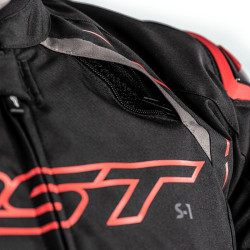 Veste RST S-1 textile noir/gris/rouge taille 3XL