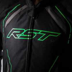 Veste RST S-1 textile noir/gris/vert fluo taille M