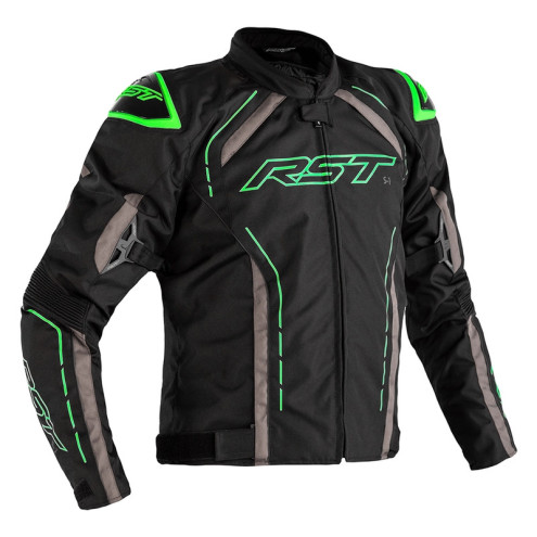 Veste RST S-1 textile noir/gris/vert fluo taille L