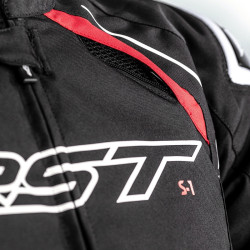 Veste RST S-1 textile noir/rouge/blanc homme taille 3XL RST 2 - AVSmoto Racing Parts 