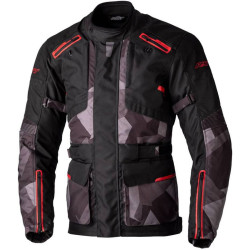 Veste RST Endurance CE textile - noir/camo/rouge taille 5XL