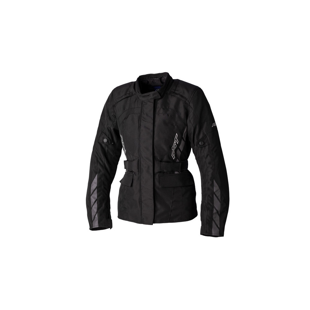 Veste femme RST Alpha 5 CE textile - noir/noir taille S