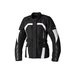 Veste femme RST Alpha 5 CE textile - noir/blanc taille XS