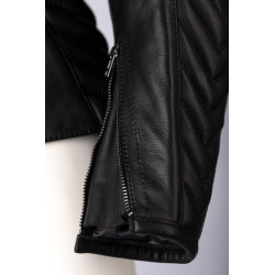 Veste femme RST Roadster 3 CE cuir - noir taille L