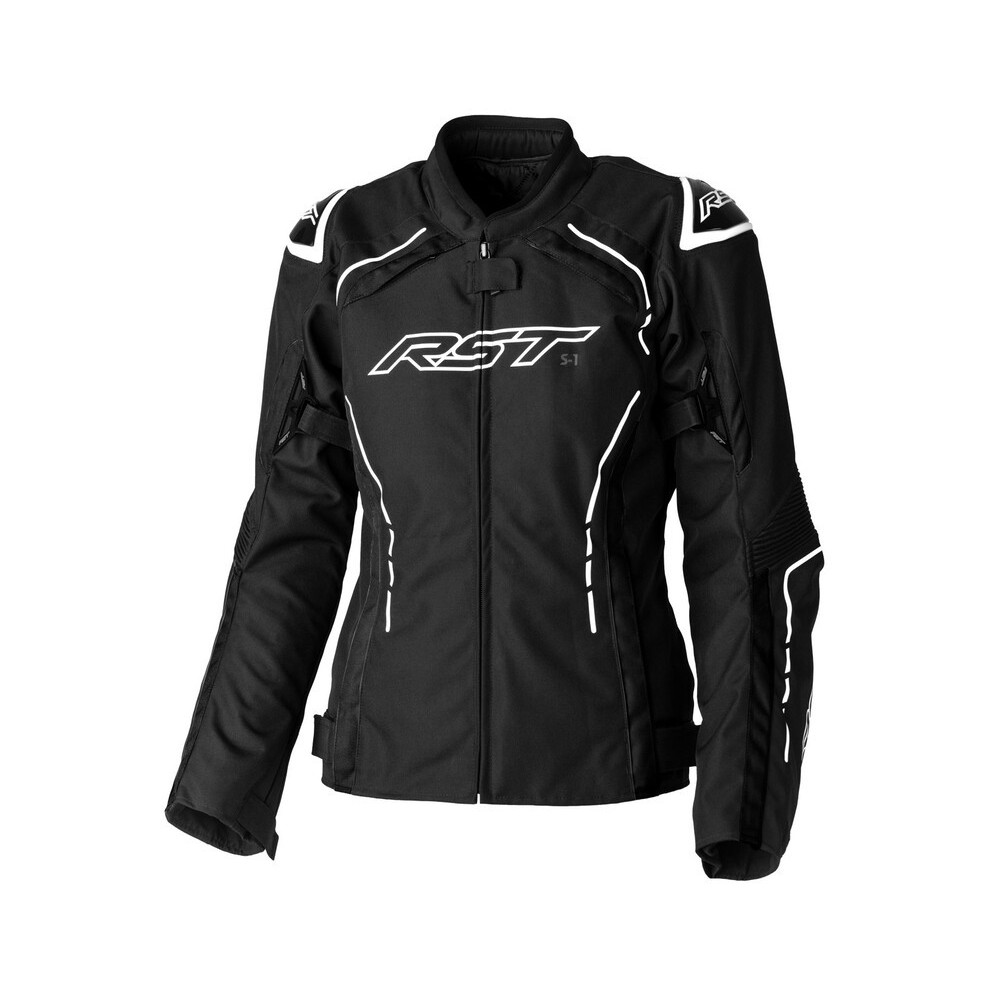 Veste femme RST S1 CE textile - noir/blanc taille XS