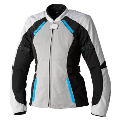 Veste femme RST Ava Mesh CE textile - argent/noir/bleu taille S