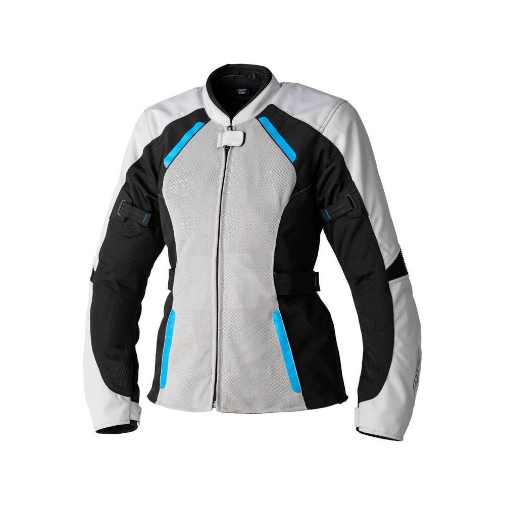 Veste femme RST Ava Mesh CE textile - argent/noir/bleu taille S