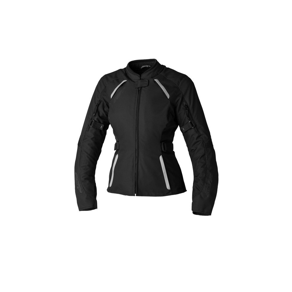 Veste femme RST Ava CE textile - noir/noir taille L