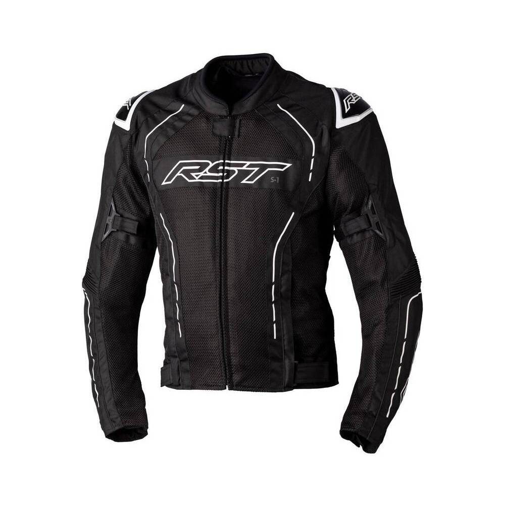 Veste RST S1 Mesh CE textile - noir/blanc taille 4XL