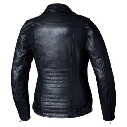 Veste RST Ripley2 cuir CE femme - Noir