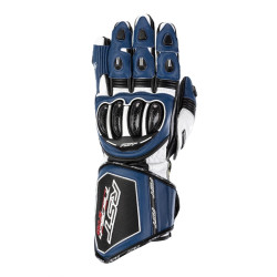 Gants RST Tractech Evo 4 cuir bleu/blanc/noir taille XL