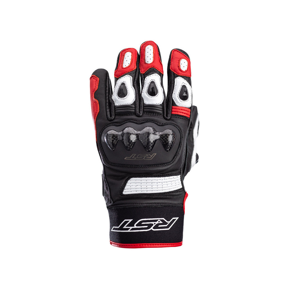 Gants RST Freestyle II cuir rouge taille S