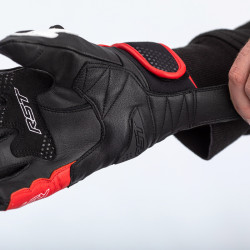 Gants RST Freestyle II cuir rouge taille S