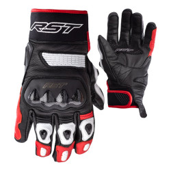 Gants RST Freestyle II cuir rouge taille M