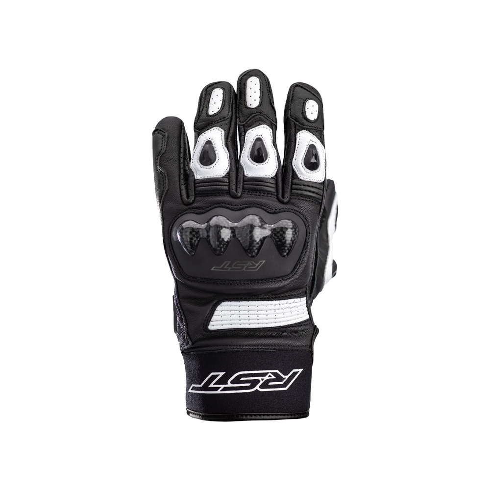 Gants RST Freestyle II cuir blanc taille S