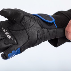 Gants RST Freestyle II cuir blue taille M