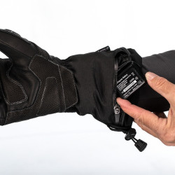 Gants chauffants RST Paragon 6 Heated Waterproof cuir/textile noir taille S