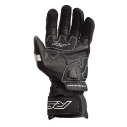 Gants RST Pilot CE cuir - noir/blanc taille S