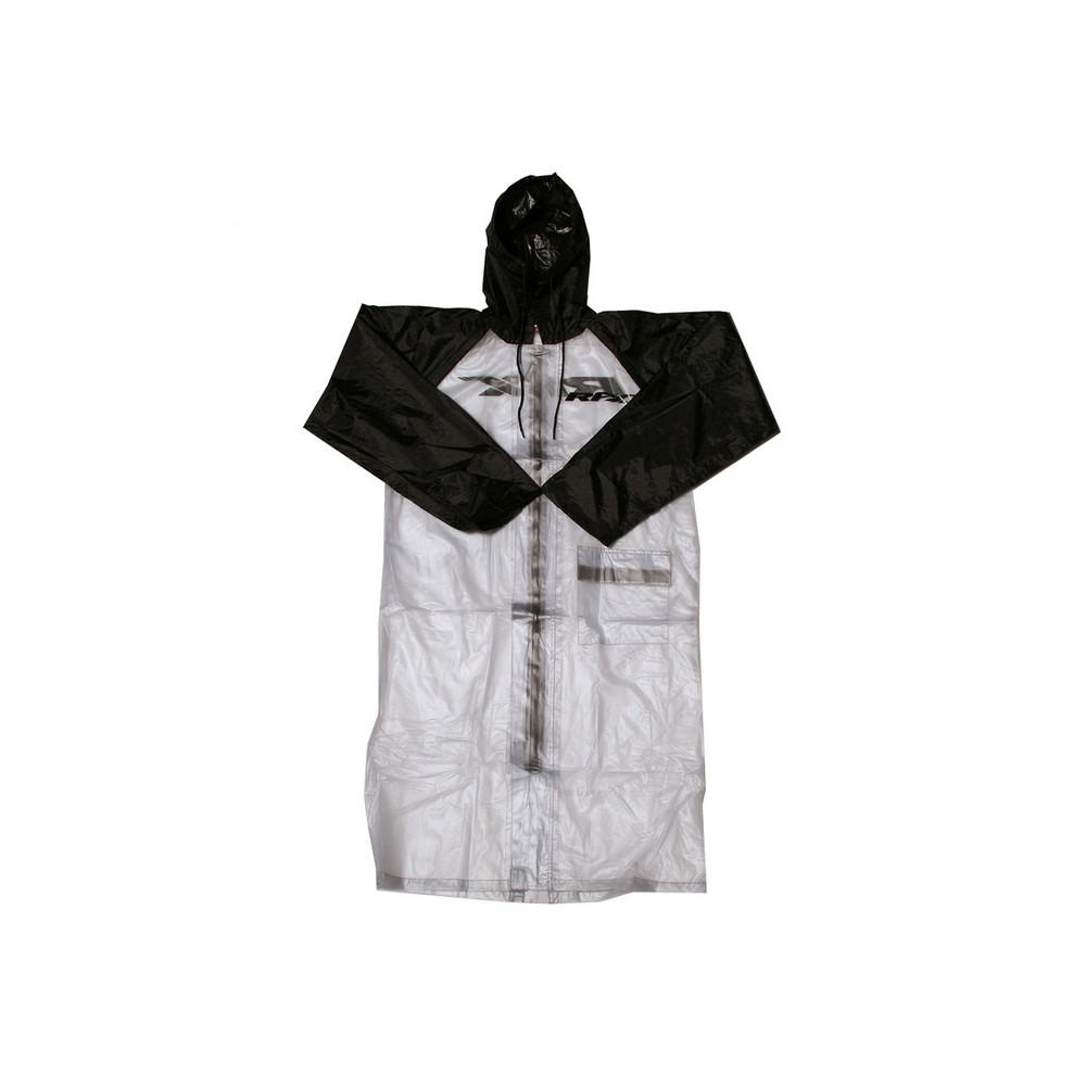 Imperméable long RFX Race (Transparent/Noir) - taille L