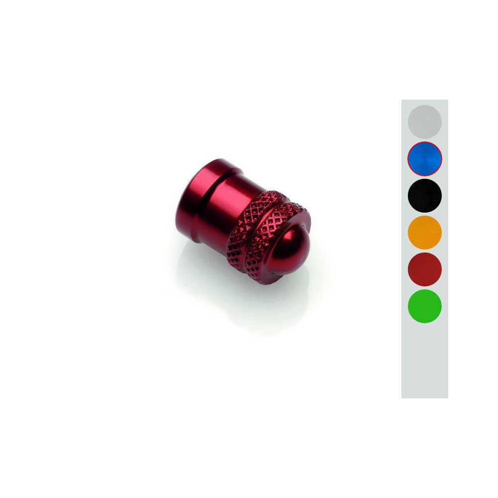 Bouchon de valve LIGHTECH cobalt alu LighTech 1 - AVSmoto Racing Parts 