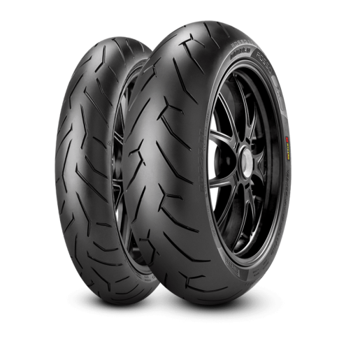 Pneu PIRELLI DIABLO ROSSO II (F)(D) Ducati Diavel, Monster 796, Hypermotard 939, Scrambler 800 120/70 ZR 17 M/C (58W) TL Pirelli