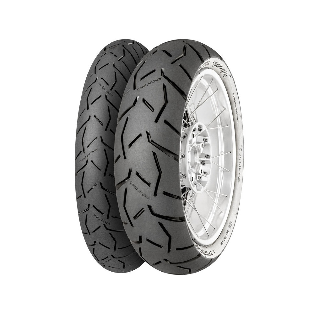 Pneu CONTINENTAL CONTITRAILATTACK 3 110/80 R 19 M/C 59V TL CONTINENTAL 1 - AVSmoto Racing Parts 